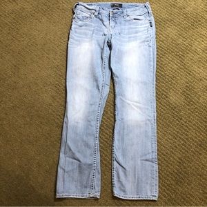 Silver Suki Straight Jeans size 31
